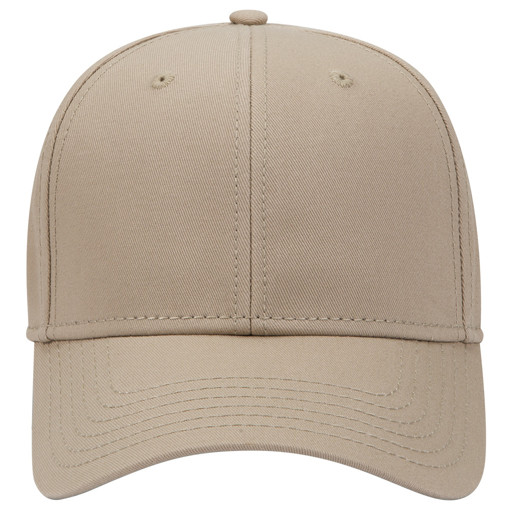 Otto 6 Panel Pro Style Superior Cotton Twill Cap