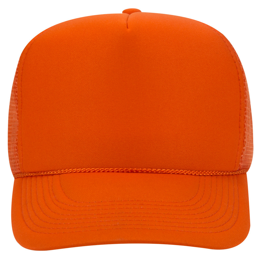 Otto-Foam Front High Crown Golf Mesh Back Caps