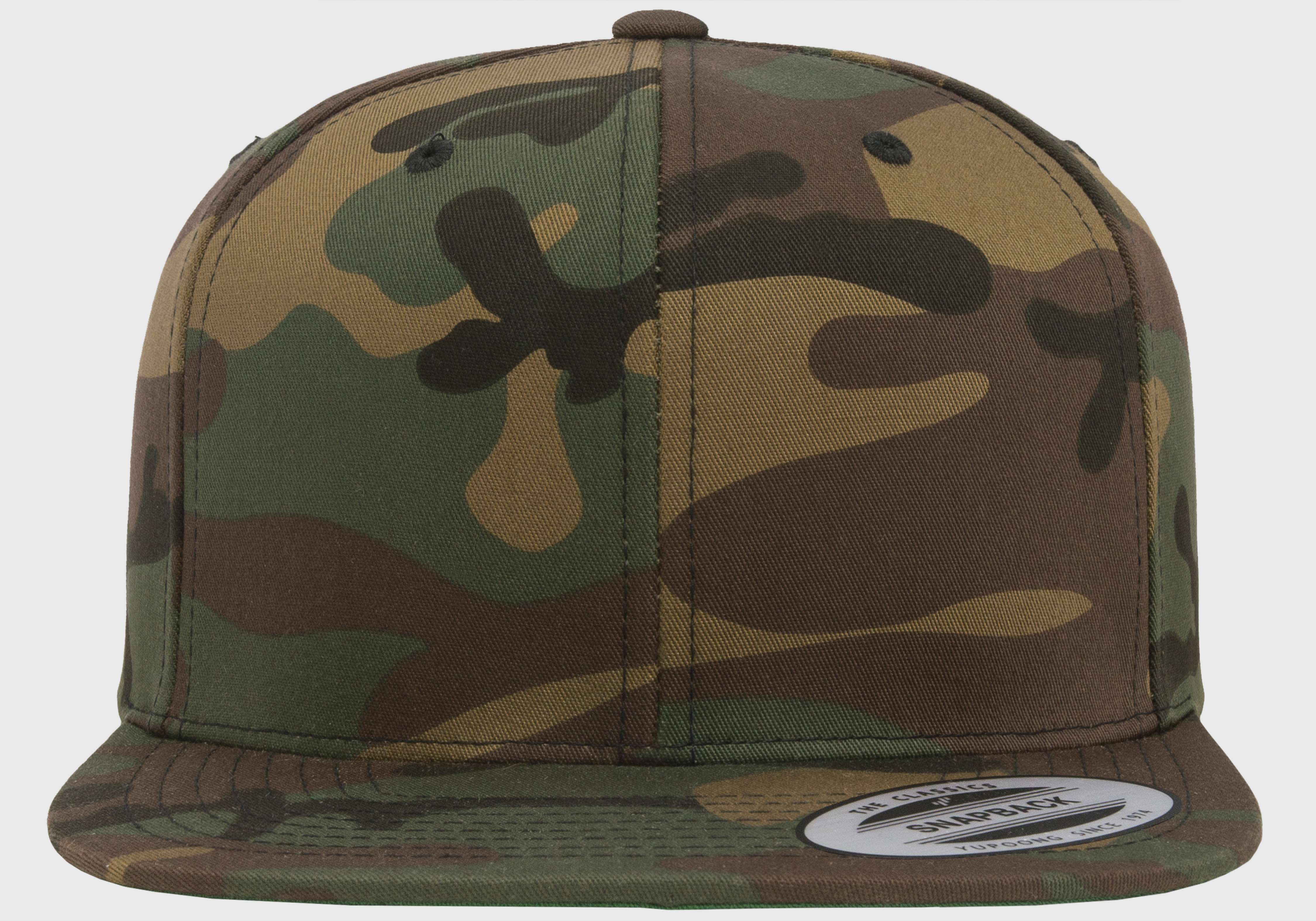 Yupoong-Classic Pro Style Wool Baseball Cap w/Flat Bill