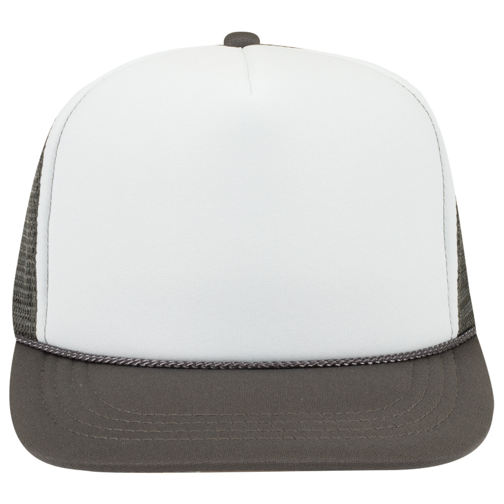 Otto-Budget Caps Youth Polyester Foam High Crown Golf Style Mesh Back