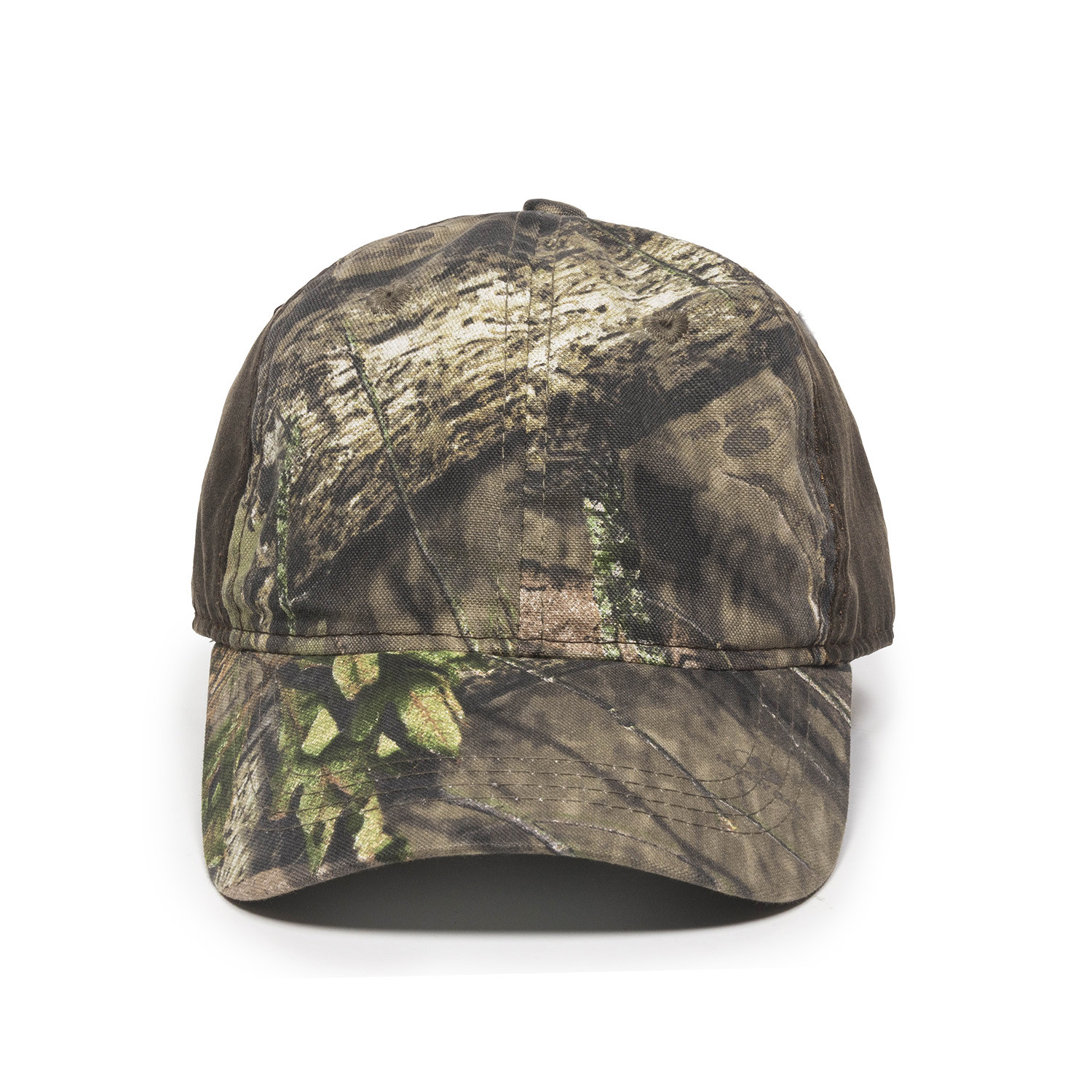 Outdoor-Low Profile Unstructured Camo Cap