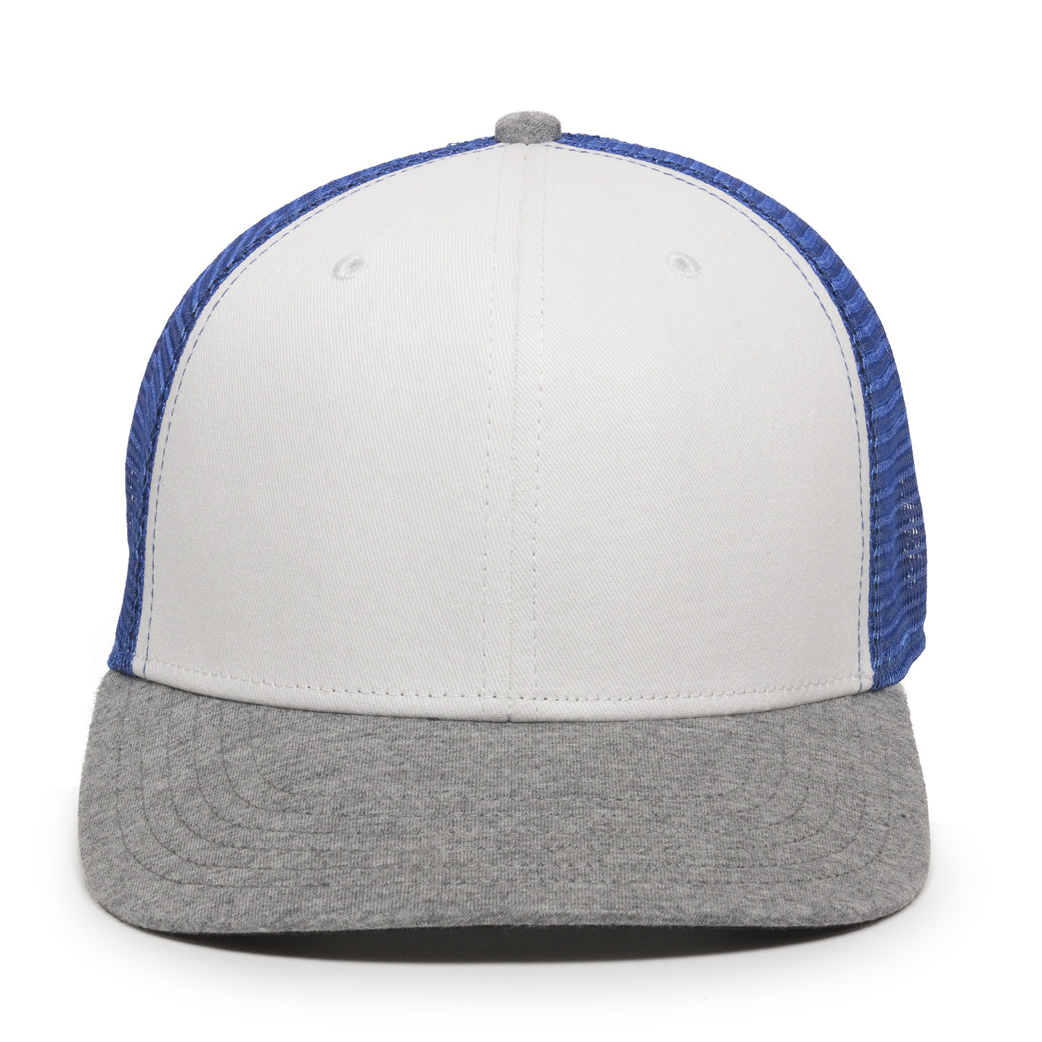 Outdoor-6 Panel Structured Mesh Back Polyester Spandex Cap