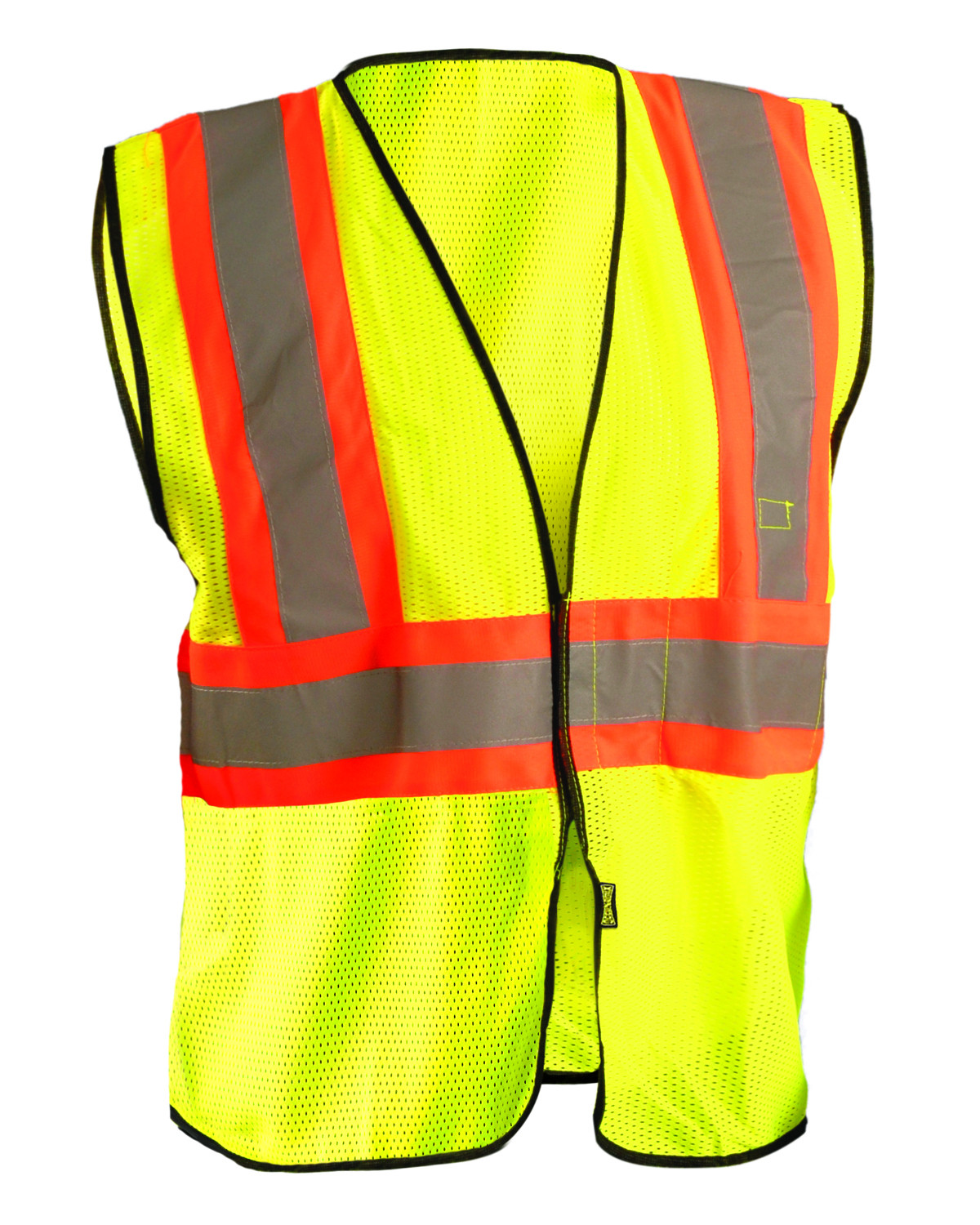 OccuNomix Men's High Visibility Value Two-Tone Safety Mesh Vest