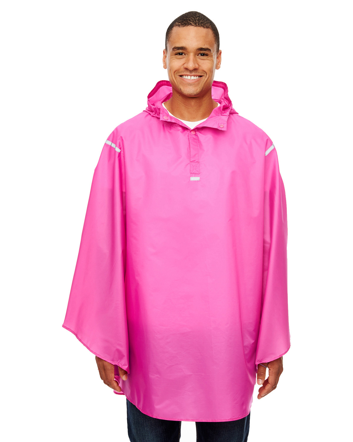 Team 365 Adult Stadium Packable Poncho