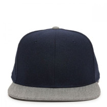 Outdoor-Structured Melton Wool Flat Bill