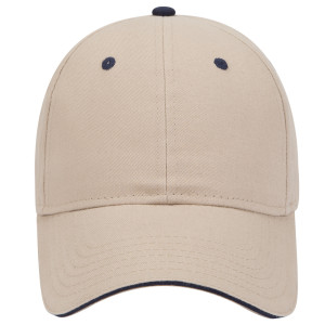 Otto-Brushed Cotton Twill Sandwich Visor Low Profile Pro Style
