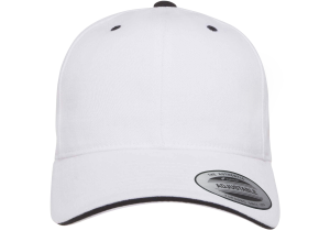 Yupoong-Brushed Cotton Twill Cap w/Sandwich Visor