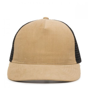 Outdoor-Mesh Back Panels Corduroy Front