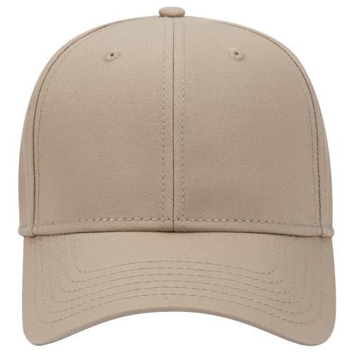 Otto 6 Panel Pro Style Superior Cotton Twill Cap