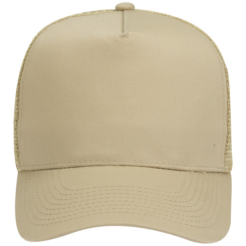 Otto-Cotton Twill Five Panel Pro Style Mesh Back