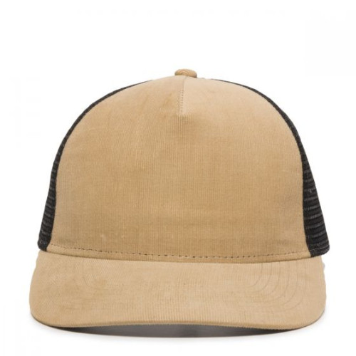 Outdoor-Mesh Back Panels Corduroy Front