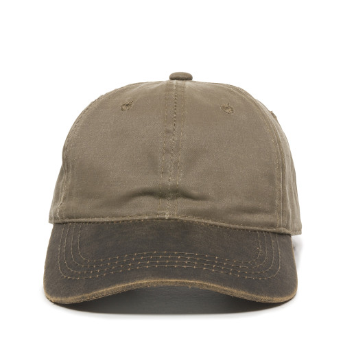 Outdoor-Low Profile Unstructured Weathered Cotton Cap
