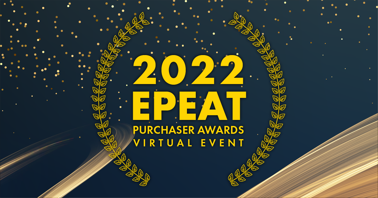 2022 年 EPEAT 采购商奖虚拟活动